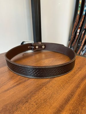 CINTO MASTER BALAIADO COURO MARROM 2410