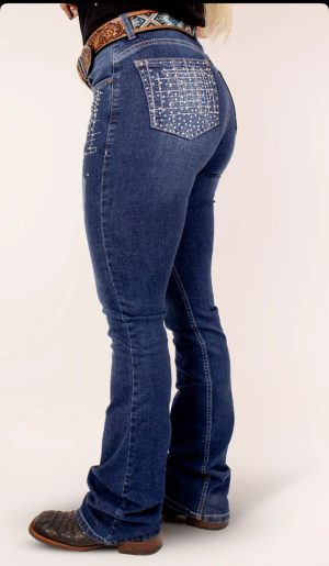 CALÇA TOMAHAWK FEMININA C/ BRILHO 1016