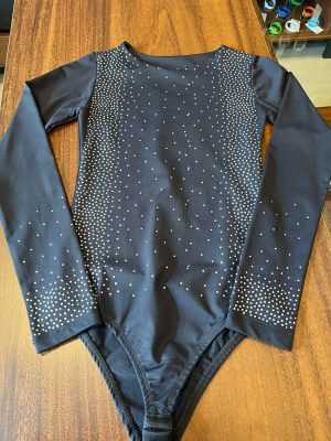 BODY COUNTRY HORSE PRETO C/ BRILHO 1030