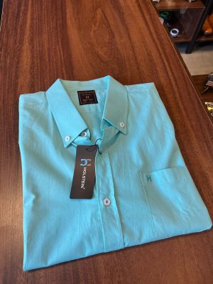 CAMISA MANGA CURTA HOLSTEIN LISA AZUL CLARA 8098