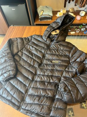 JAQUETA PUFFER FEMININA NFR 2K PRETA AVELUDADA 2321
