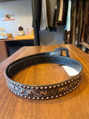 CINTO MASTER FEMININO MARROM C/ STRASS 2415