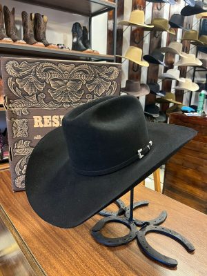 CHAPEU RESISTOL BLACK GOLD 20X PELO DE CASTOR RFP20X