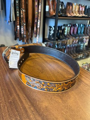 CINTO MASTER MARROM ENTALHADO 2417