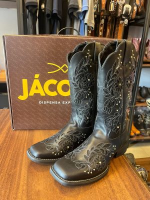 BOTA JACOMO FEMININA PRETA FOSSIL OIL PRETO/LUXOR 12312