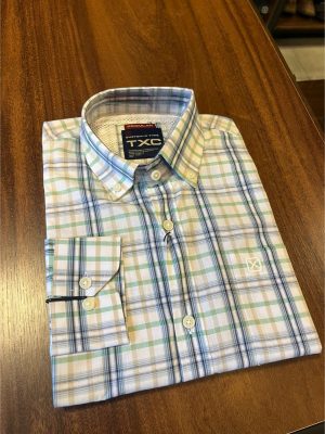 CAMISA MANGA LONGA TXC REGULAR TRICOLINE XADREZ 29387L