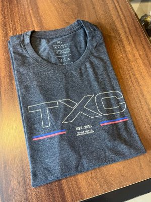 CAMISETA TXC PLUS SIZE REGULAR ESTAMPADA CINZA 192684PPL