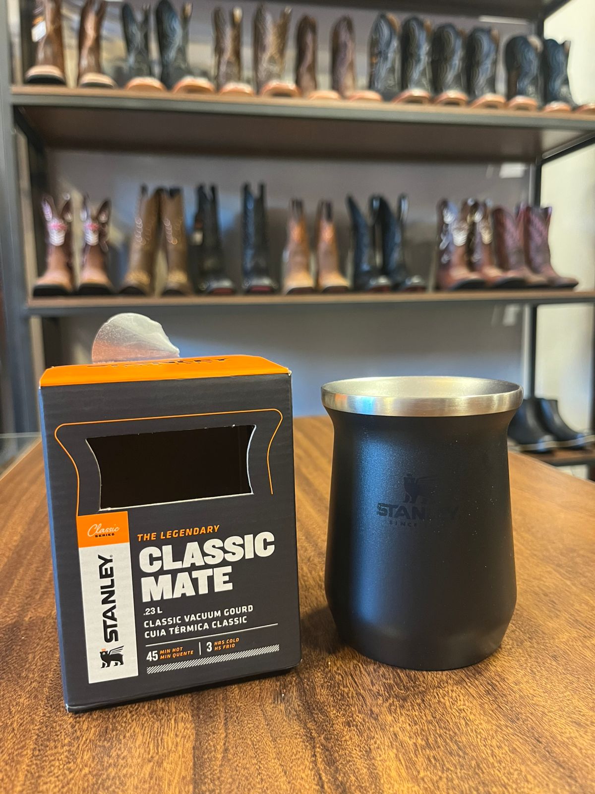 Cuia Térmica Stanley Matte Black 236ml ST02