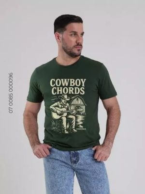 CAMISETA PURA RAÇA VERDE MILITAR MUSIC 000096