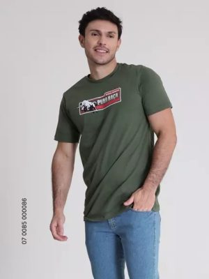 CAMISETA PURA RAÇA VERDE ESTAMPA 000082