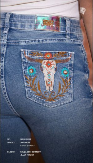 CALÇA FEMININA WEST DUST CECI BOOTCUT CL30451