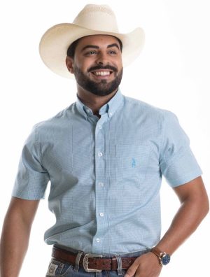 CAMISA MANGA CURTA AUSTIN WESTERN XADREZ A008