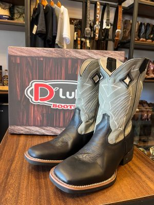 BOTA D'LUKA SOLADO FLEX PT COURO DL03