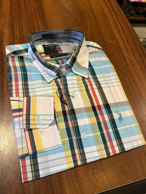 CAMISA MANGA LONGA AUSTIN WESTERN XADREZ A036