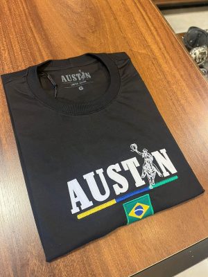 CAMISETA AUSTIN WESTERN BORDADA A060