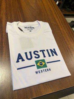 CAMISETA AUSTIN WESTERN BORDADA A064