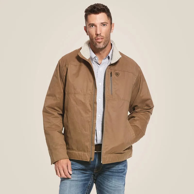 JAQUETA MASCULINA ARIAT IMPORTADA KAKI 10028399