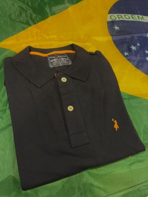POLO AUSTIN WESTERN CONFORT AZUL MARINHO A074