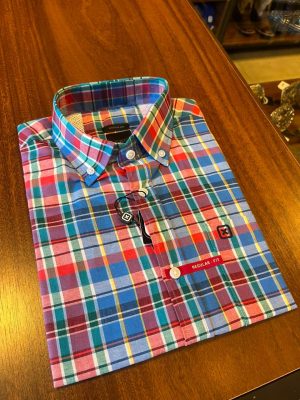 CAMISA MANGA CURTA TXC REGULAR TRICOLINE XADREZ 29753C