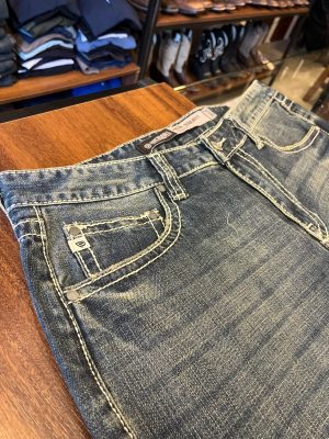 CALÇA ROCK IN ROLL IMPORTADA Regular Fit Ivory BootCut M0P2602