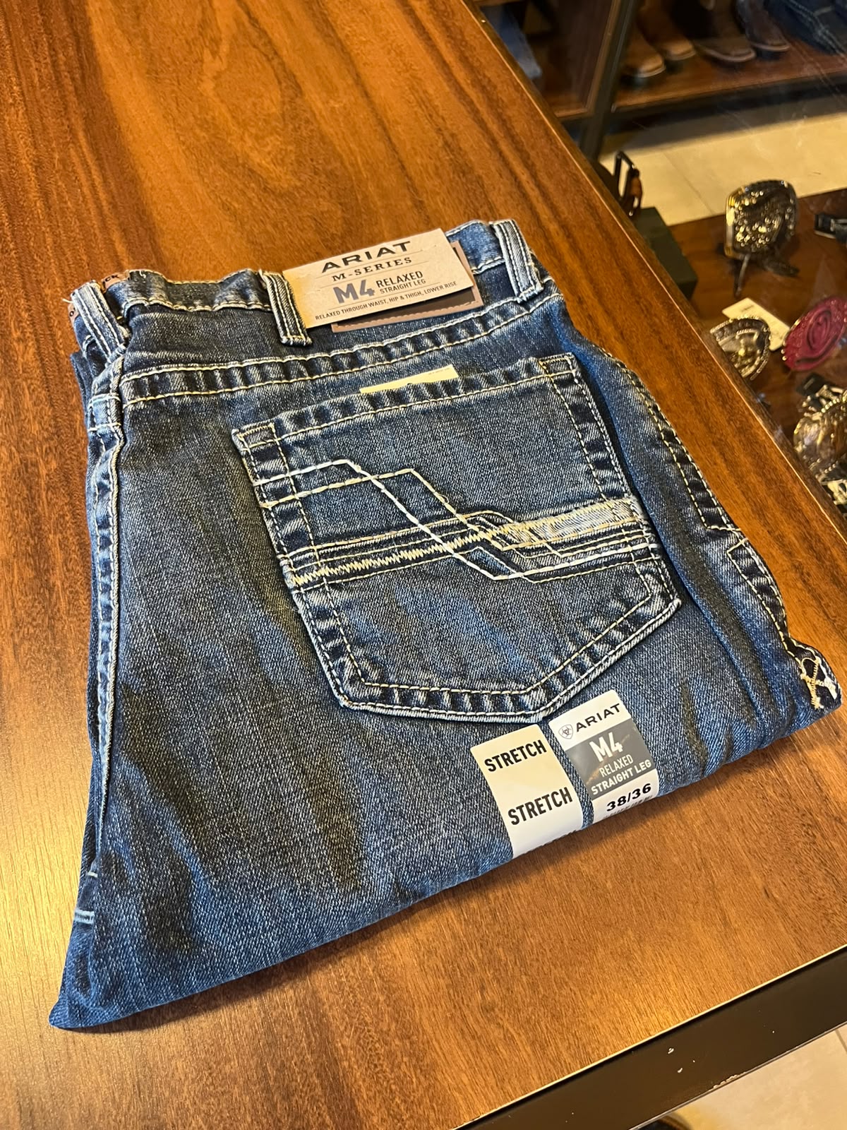 CALÇA ARIAT MASCULINA M4 RELAXED BOOTCUT 10032086