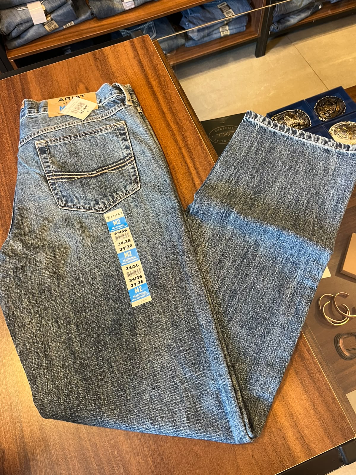 Calça Ariat Masculina M2 Relaxed BootCut 10008398 - Imagem 4