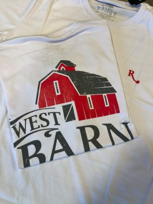 CAMISETA WEST BARN DESENHO COSTAS BRANCO WB05